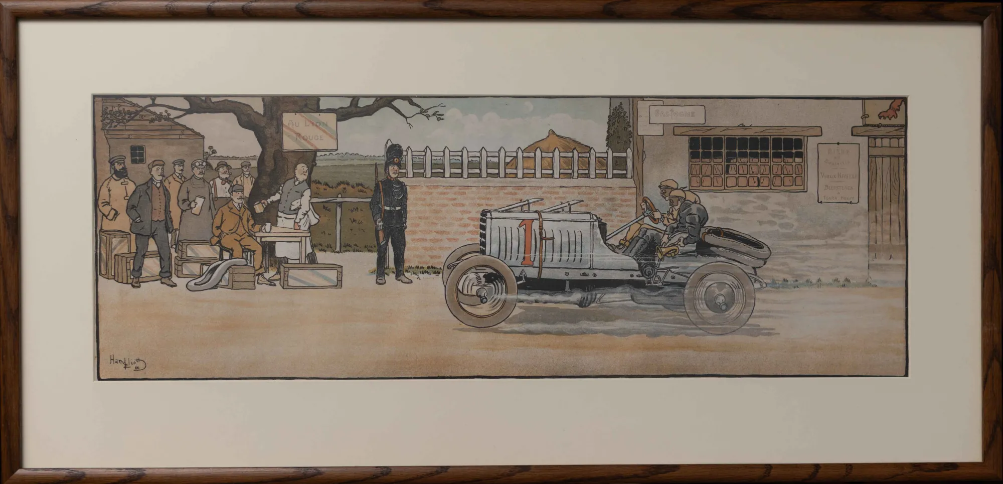 Heath in Panhard 1904
