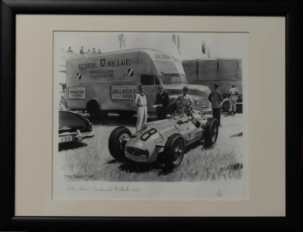 John Claes Goodwood Paddock 1951
