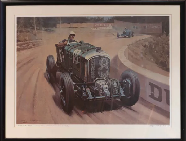 Sir Henry Birkin Supercharged Bentley 4 1/2 litre Pau 1930