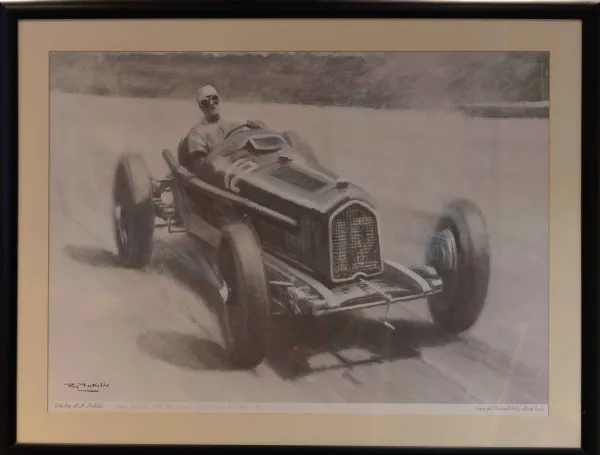 Tazio Nuvolari P3 Alfa Romeo French GP 1932